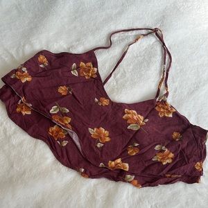Floral print Halter Top